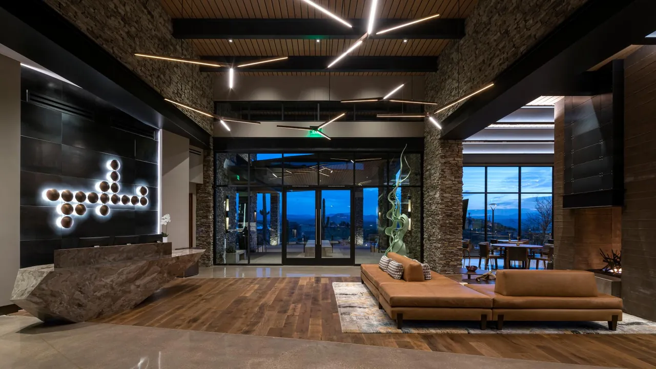 The Lodge lobby lounge